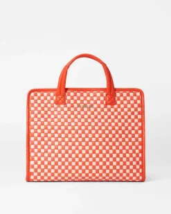 Medium Woven Box Tote|MZ Wallace Online