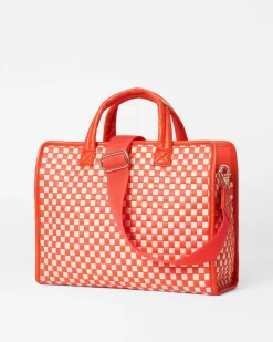 Medium Woven Box Tote|MZ Wallace Online