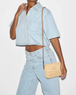 Raffia Convertible Crossbody|MZ Wallace Online