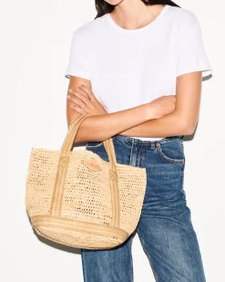 Small Raffia Tote|MZ Wallace Discount