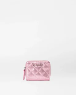 Small Zip Round Wallet|MZ Wallace Sale